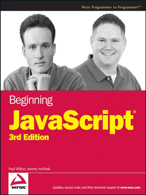 Cover image for Beginning JavaScript